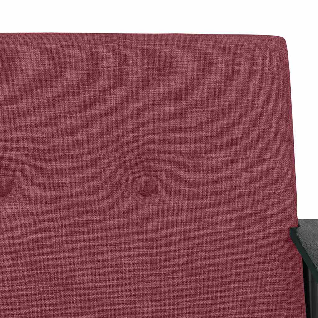 Sessel Weinrot Stoff