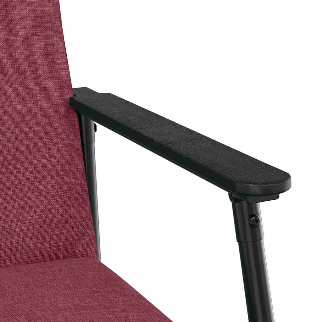 Sessel Weinrot Stoff