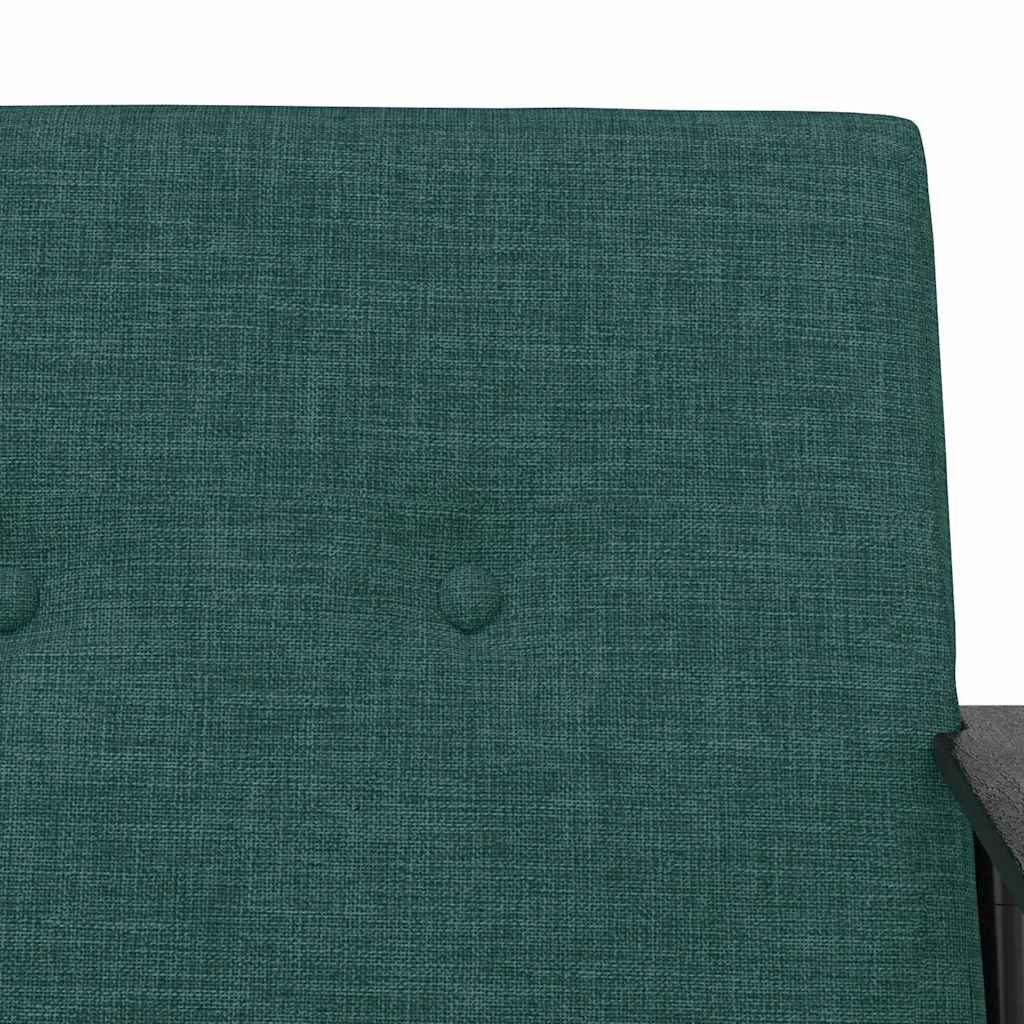 Sessel Dunkelgrün Stoff