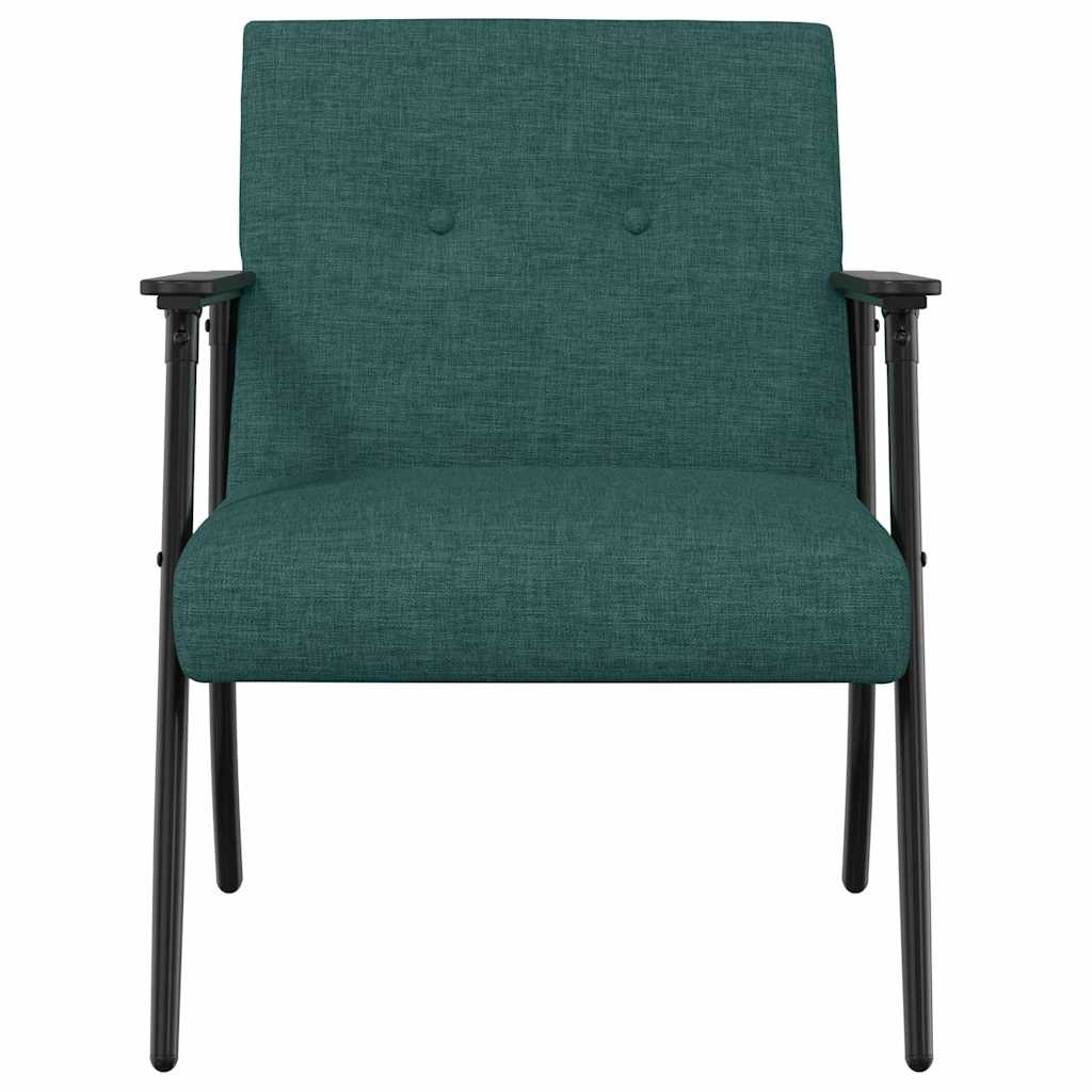 Sessel Dunkelgrün Stoff