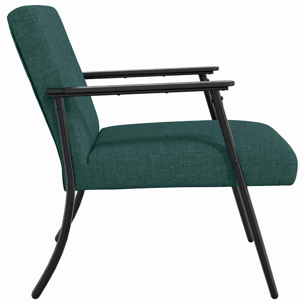 Sessel Dunkelgrün Stoff