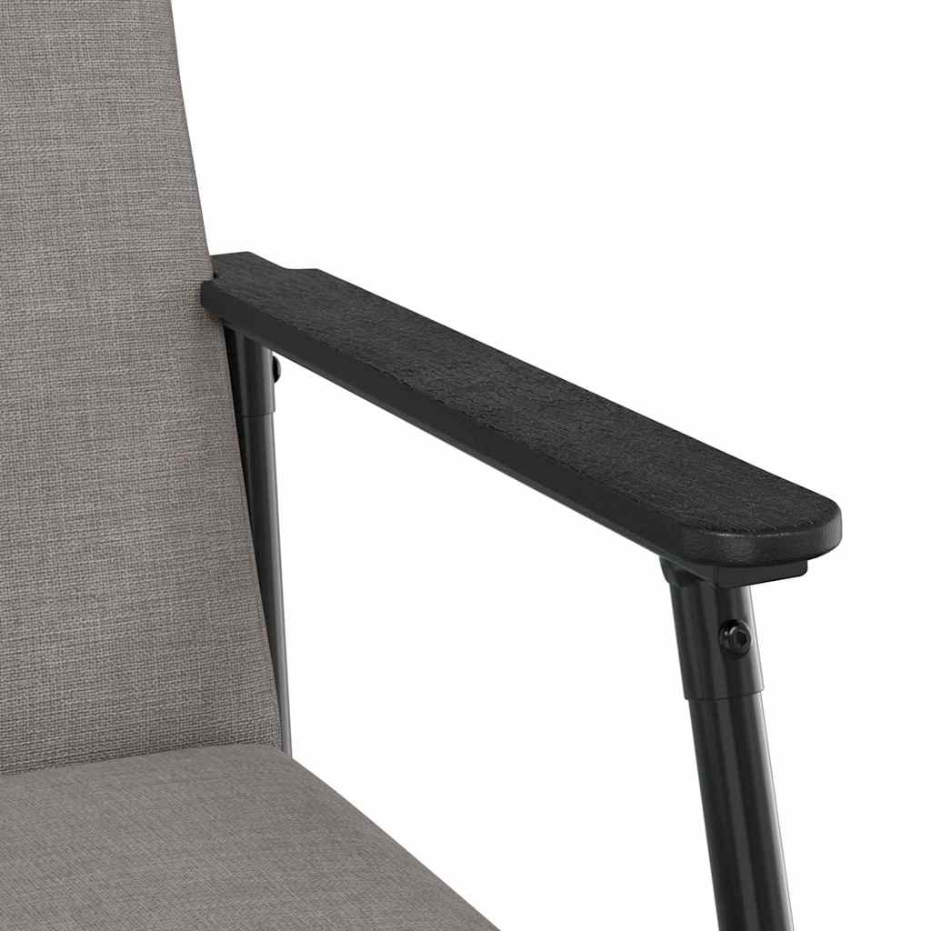 Sessel Taupe Stoff