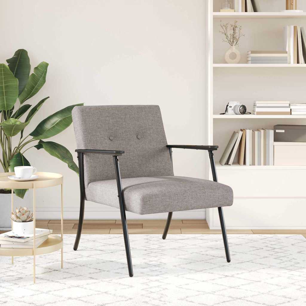 Sessel Taupe Stoff