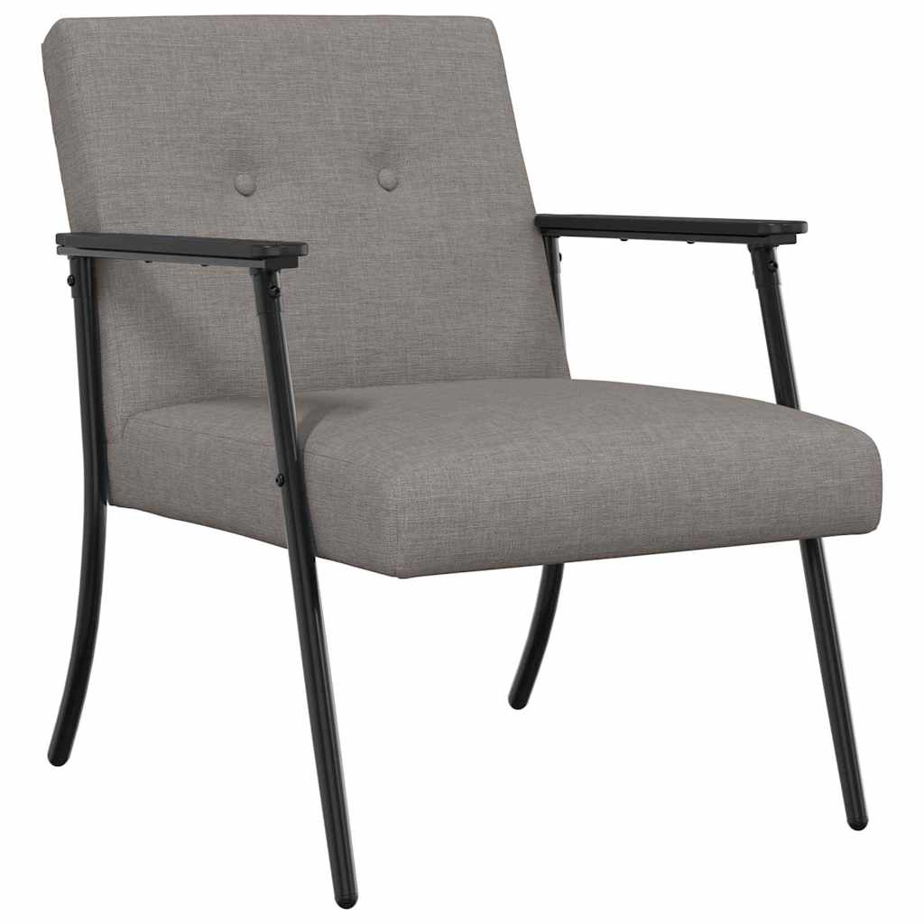 Sessel Taupe Stoff
