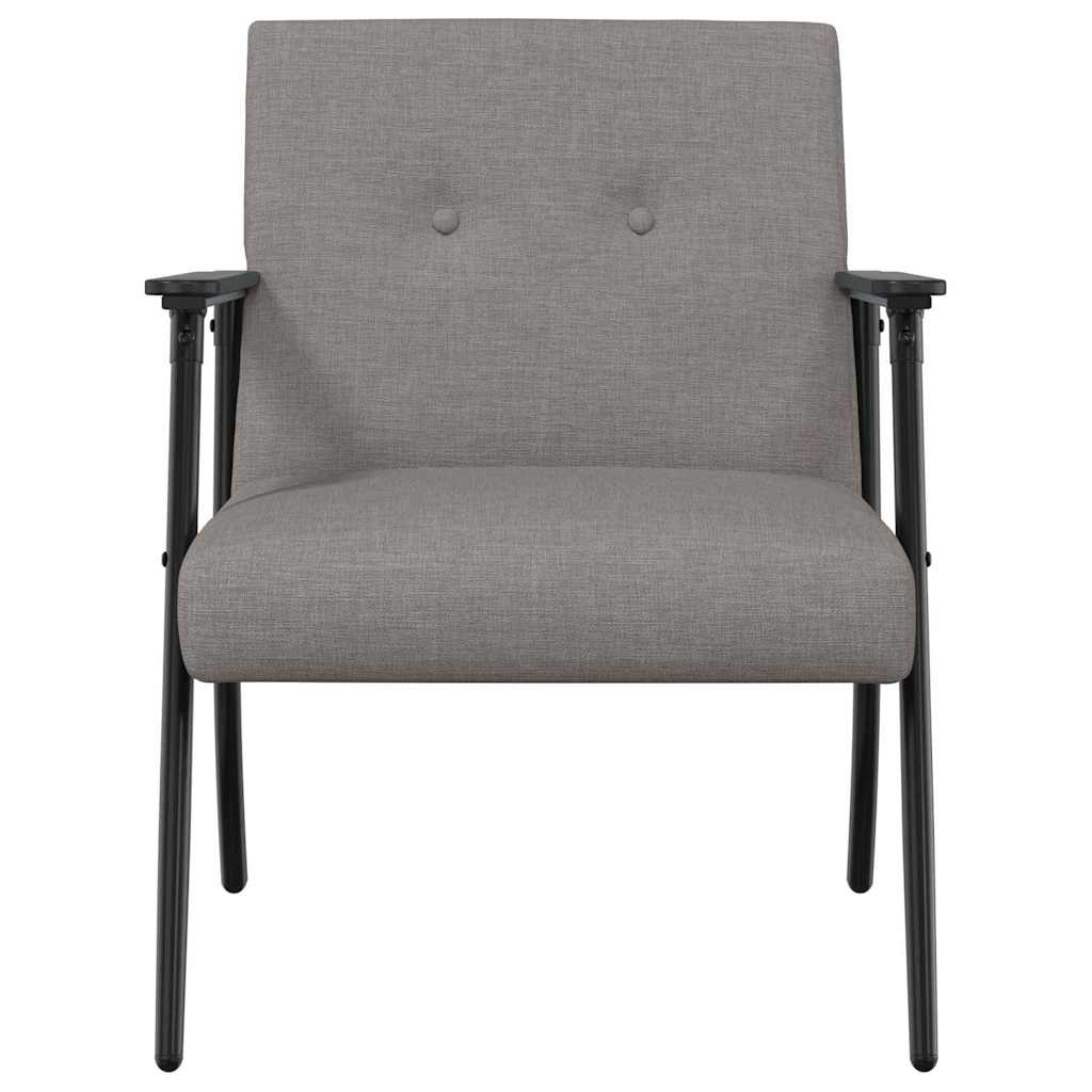 Sessel Taupe Stoff