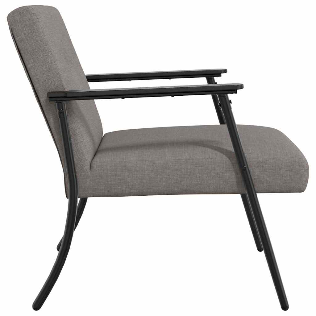 Sessel Taupe Stoff