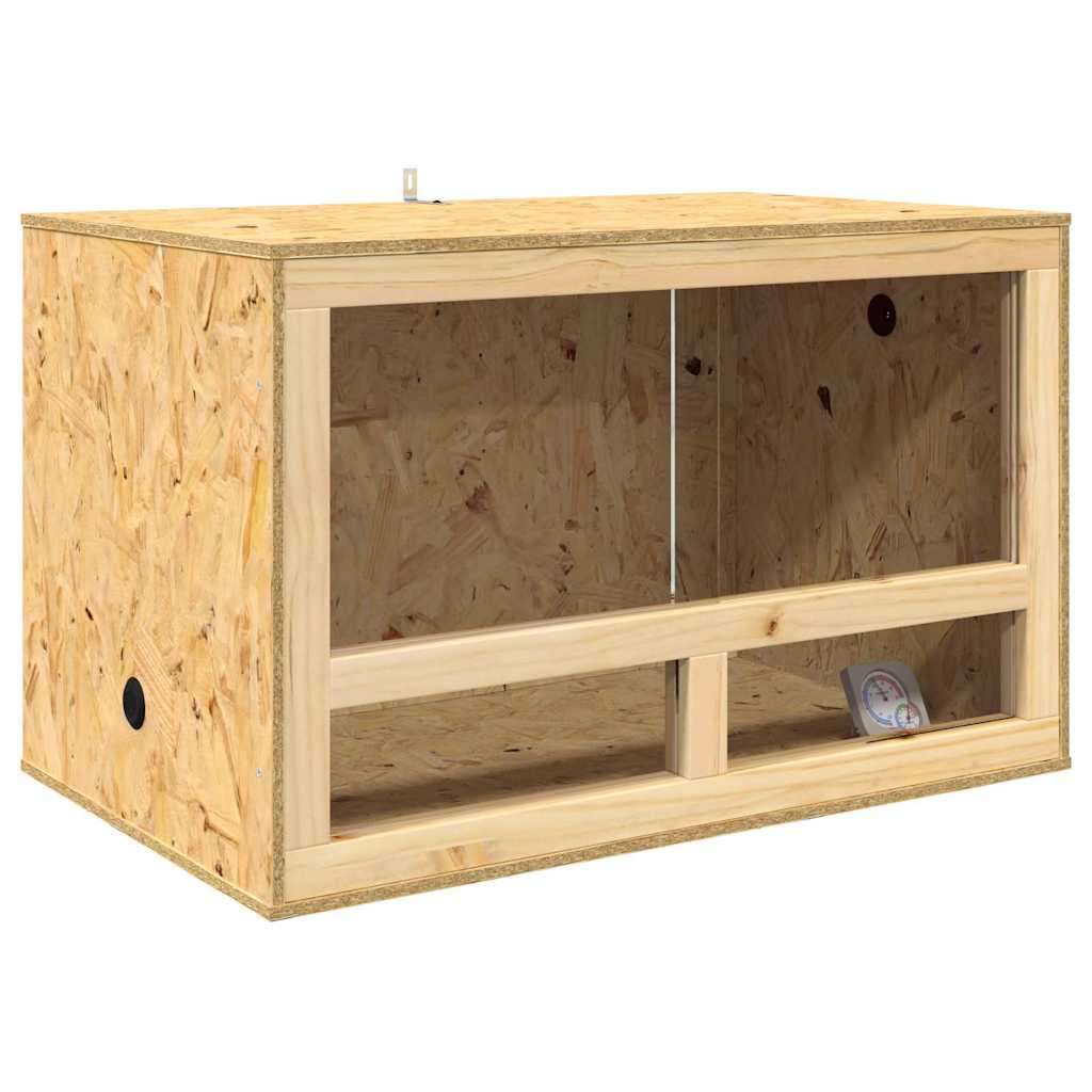 Terrarium Braun 80 x 50 x 50 cm OSB
