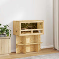 Terrarium Braun 80 x 40 x 40 cm OSB