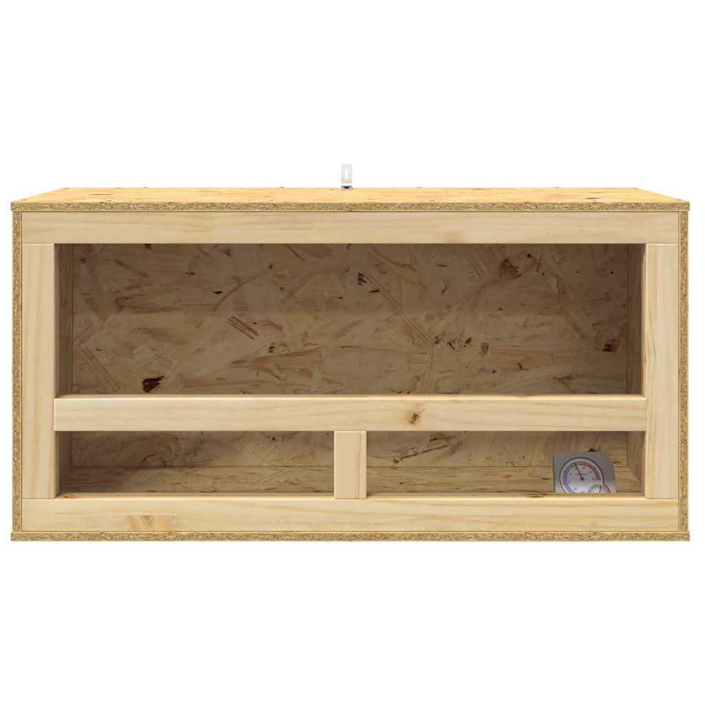 Terrarium Braun 80 x 40 x 40 cm OSB