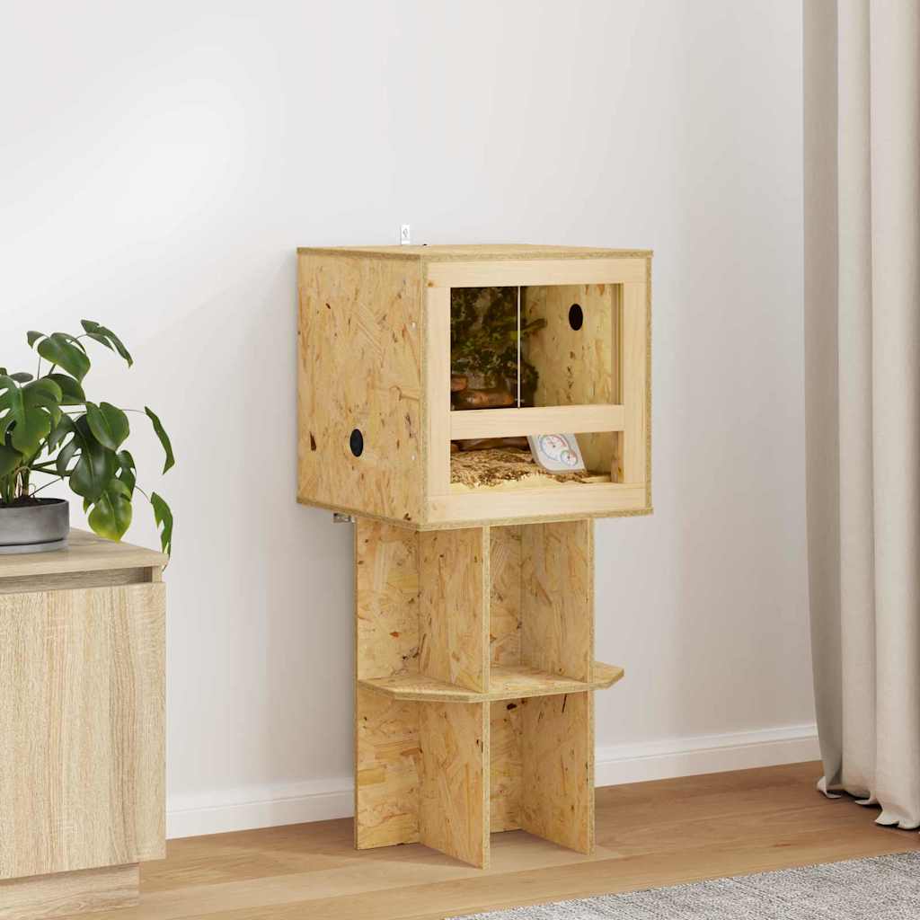 Terrarium Braun 40 x 40 x 40 cm OSB
