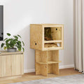 Terrarium Braun 50 x 50 x 50 cm OSB