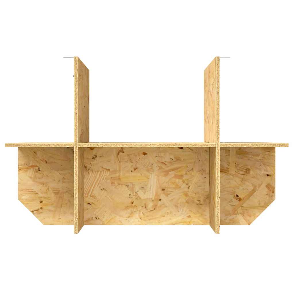 Terrarienbasis Braun 80 x 50 x 50 cm OSB