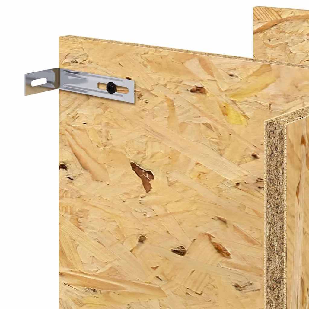 Terrarienbasis mit Regal Braun 40 x 40 x 50 cm OSB
