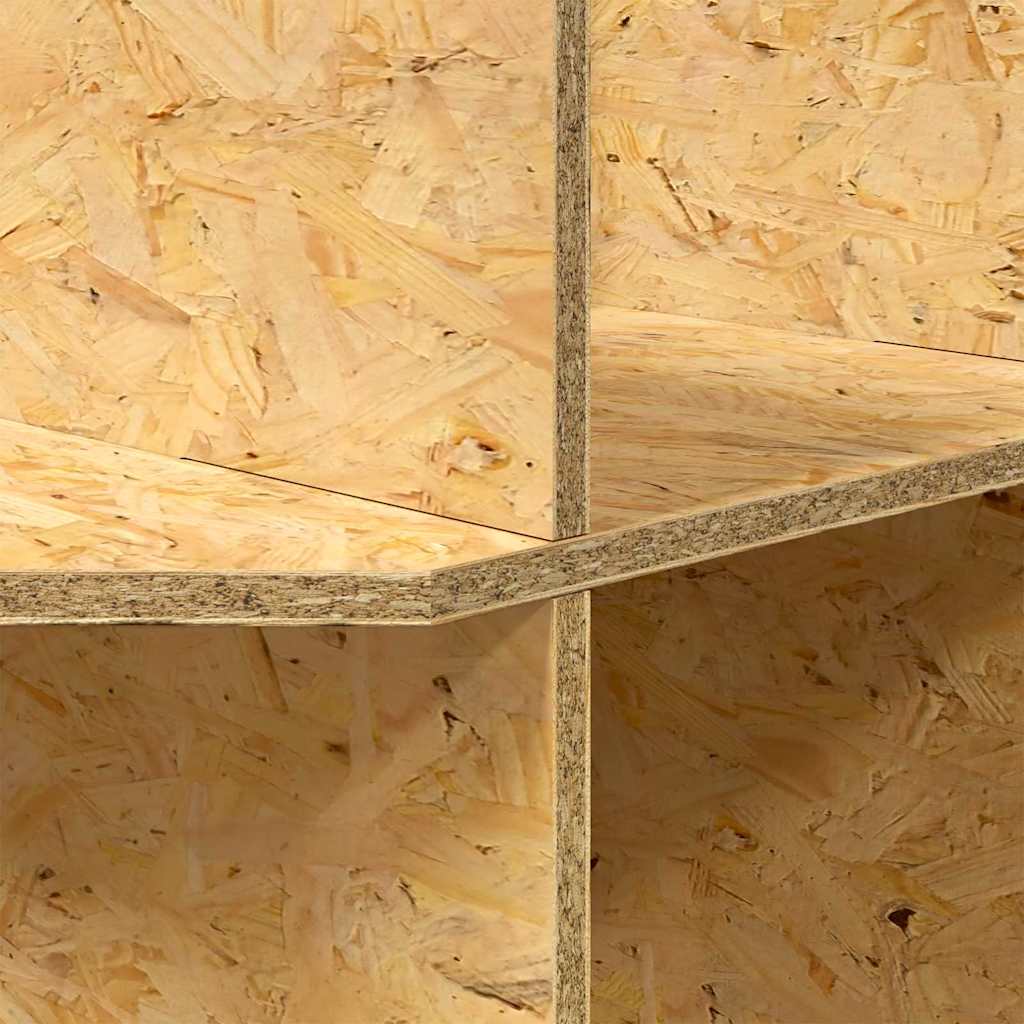 Terrarienbasis mit Regal Braun 40 x 40 x 50 cm OSB