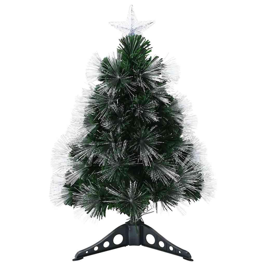 Künstlicher Weihnachtsbaum mit 50 LEDs Grün 64 cm PVC