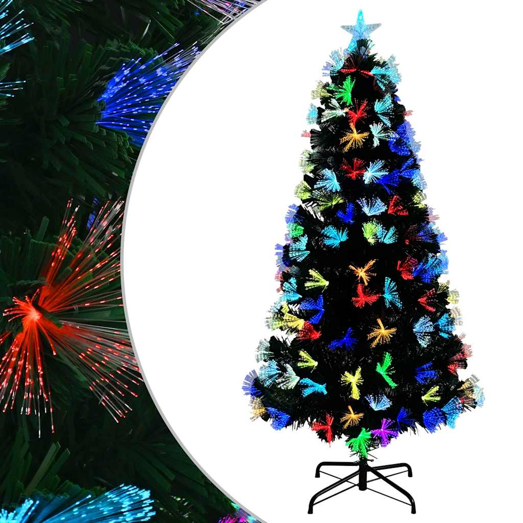 Künstlicher Weihnachtsbaum mit 160 LEDs Grün 150 cm PVC
