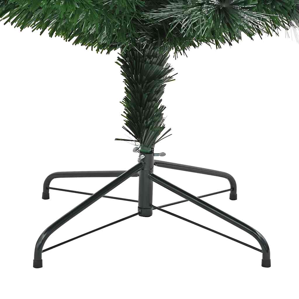 Künstlicher Weihnachtsbaum mit 300 LEDs Grün 240 cm PVC