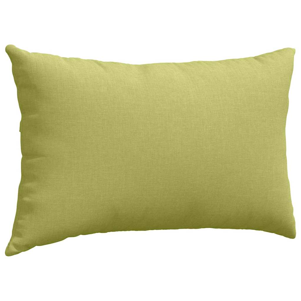 Sofakissen 2 pcs Hellgrün 50 x 30 cm Stoff