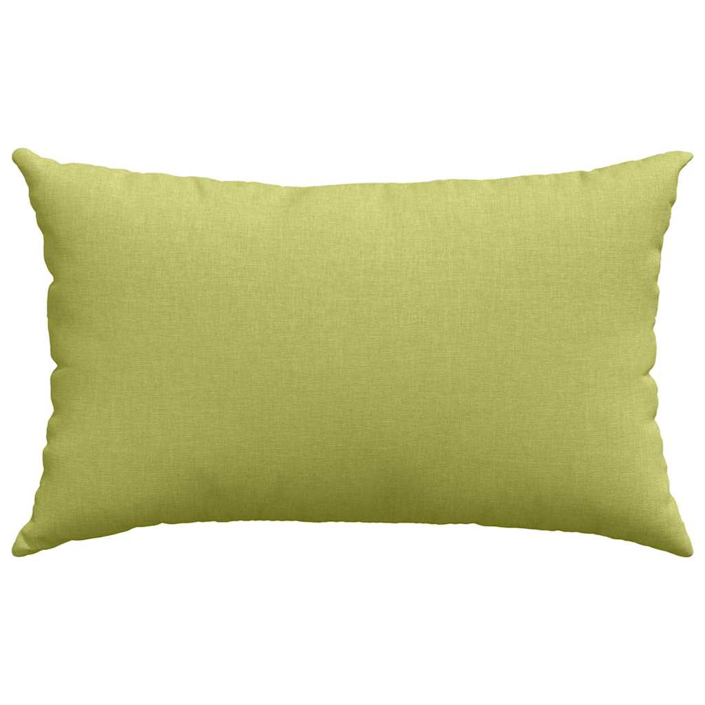 Sofakissen 2 pcs Hellgrün 50 x 30 cm Stoff