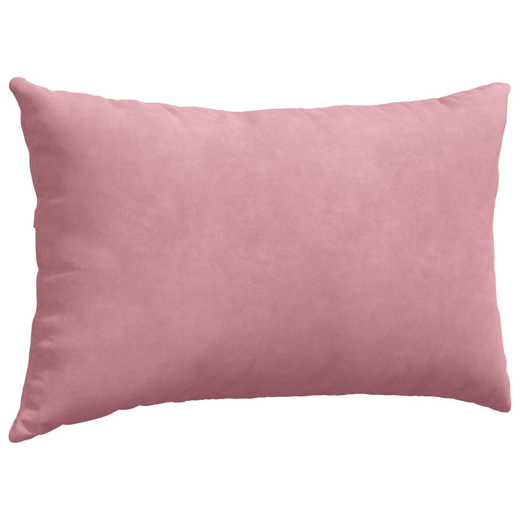 Sofakissen 2 Stück Rosa 50 x 30 cm Cordstoff