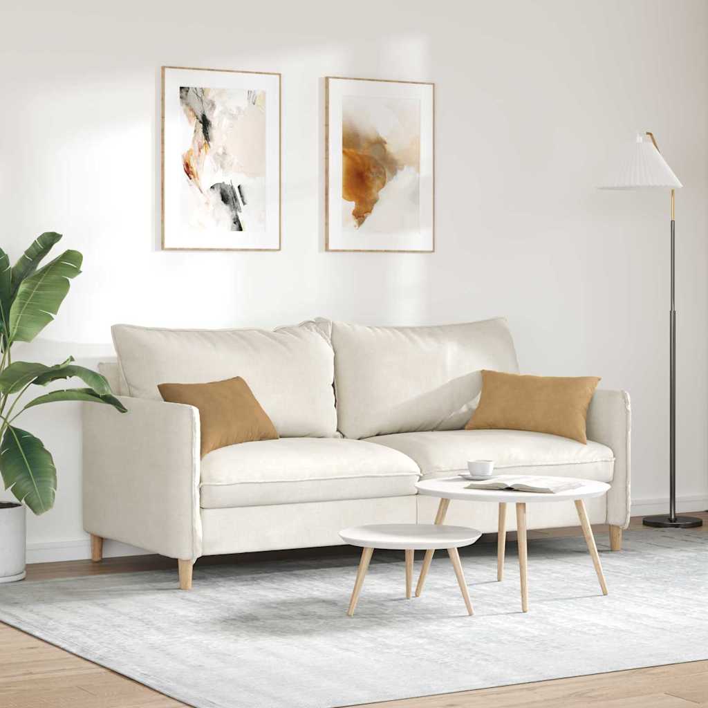 Sofakissen 2 Stück Braun 50 x 30 cm Cordstoff
