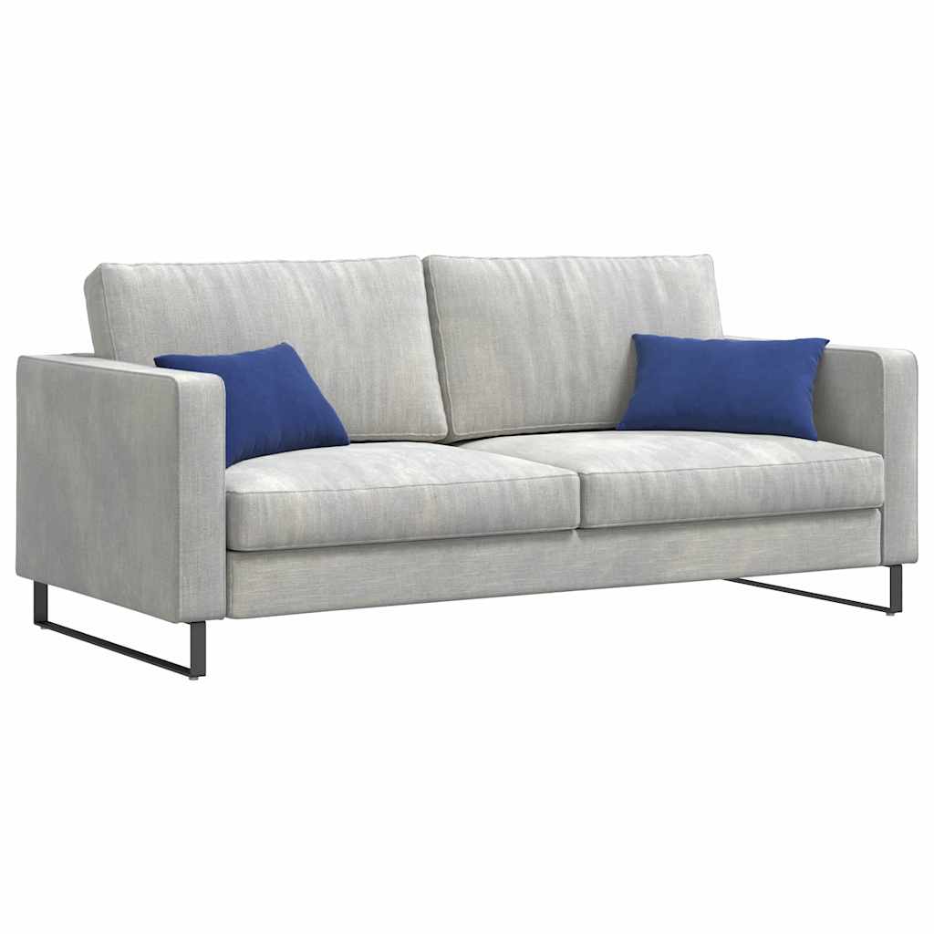 Sofakissen 2 Stück Polizeiblau 50 x 30 cm Cordstoff