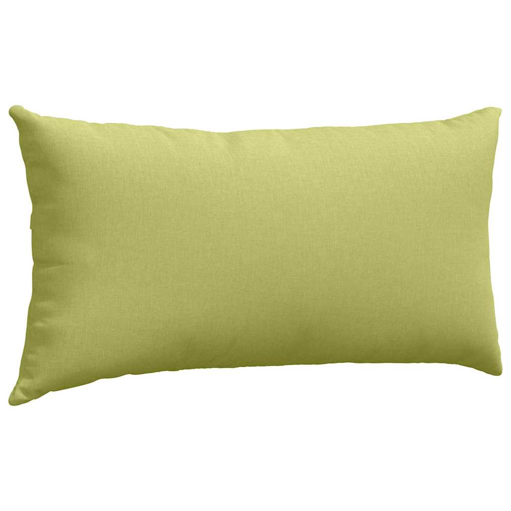 Sofakissen 2 pcs Hellgrün 80 x 40 cm Stoff