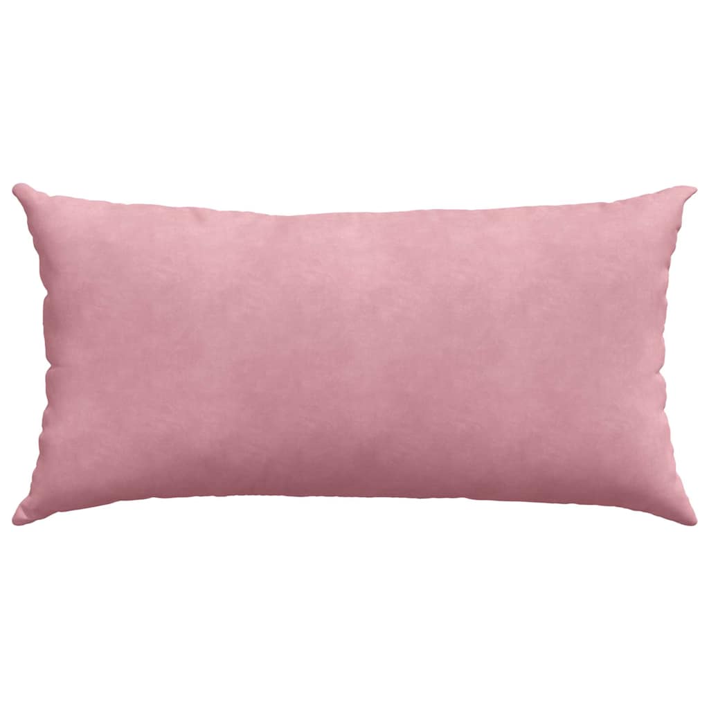 Sofakissen 2 Stück Rosa 80 x 40 cm Cordstoff