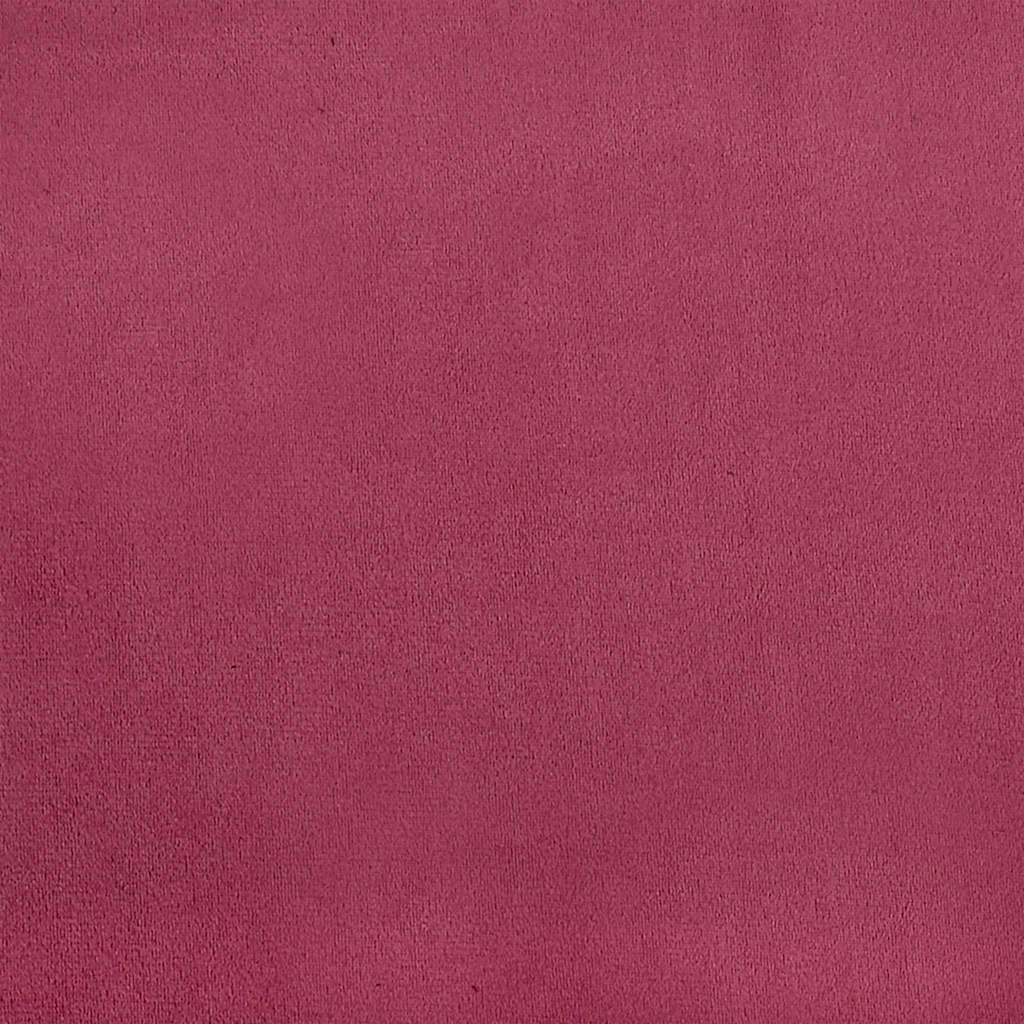 Sofakissen 2 Stück Weinrot 80 x 40 cm Cordstoff