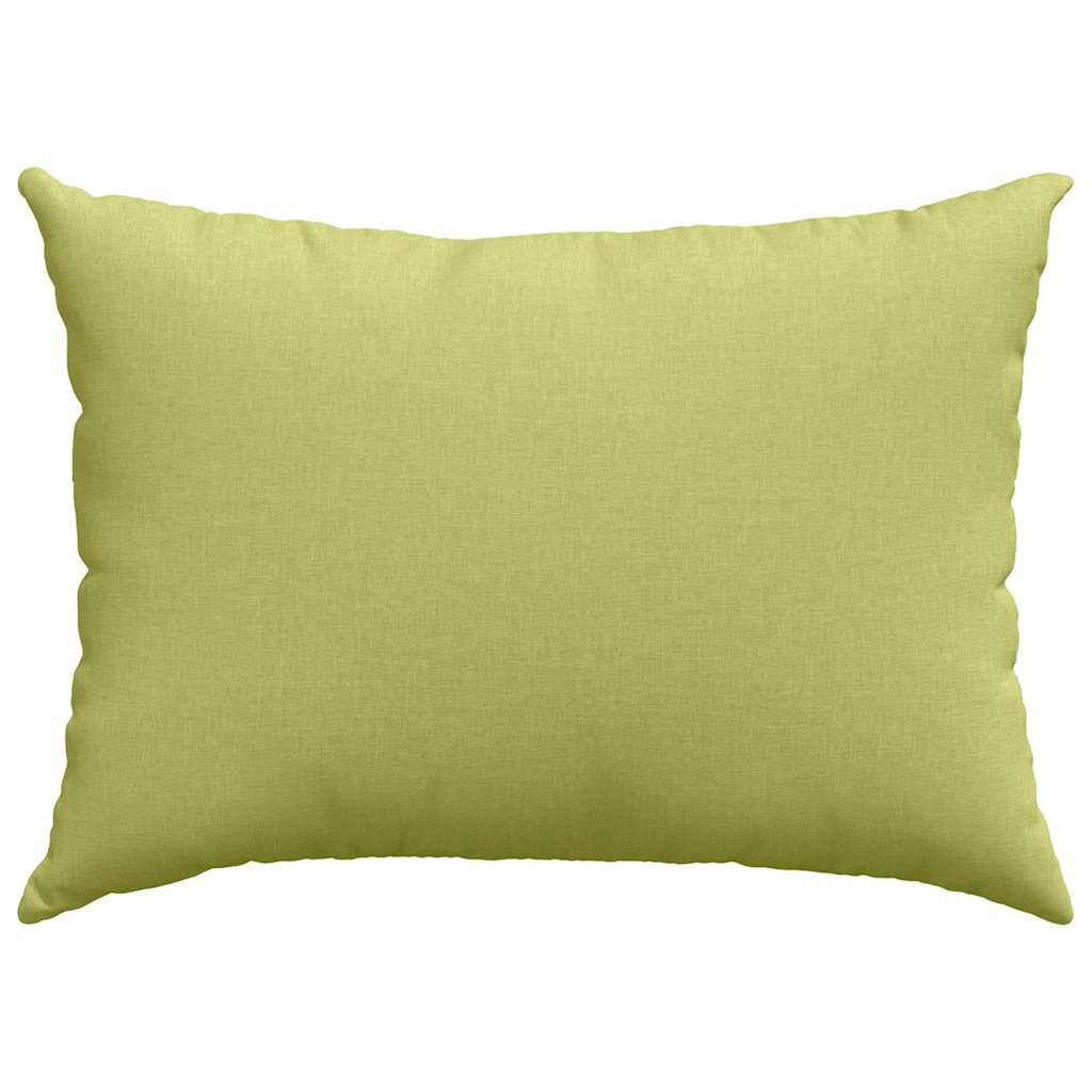 Sofakissen 2 pcs Hellgrün 70 x 50 cm Stoff