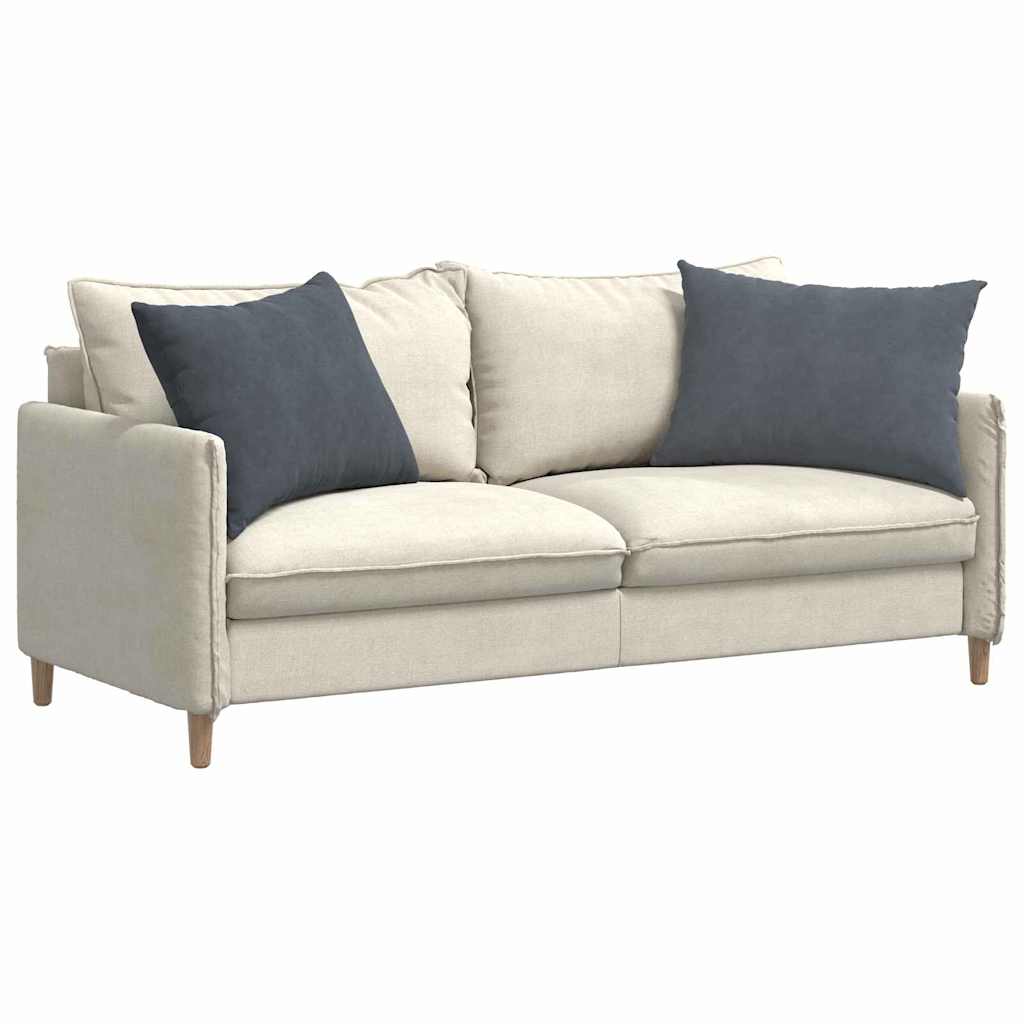 Sofakissen 2 Stück Dunkelgrau 70 x 50 cm Cordstoff