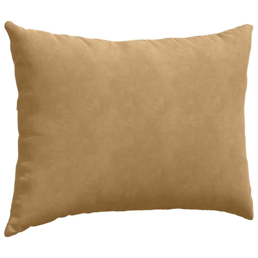 Sofakissen 2 Stück Braun 70 x 50 cm Cordstoff