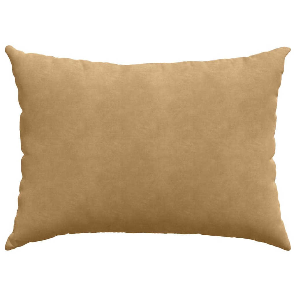 Sofakissen 2 Stück Braun 70 x 50 cm Cordstoff