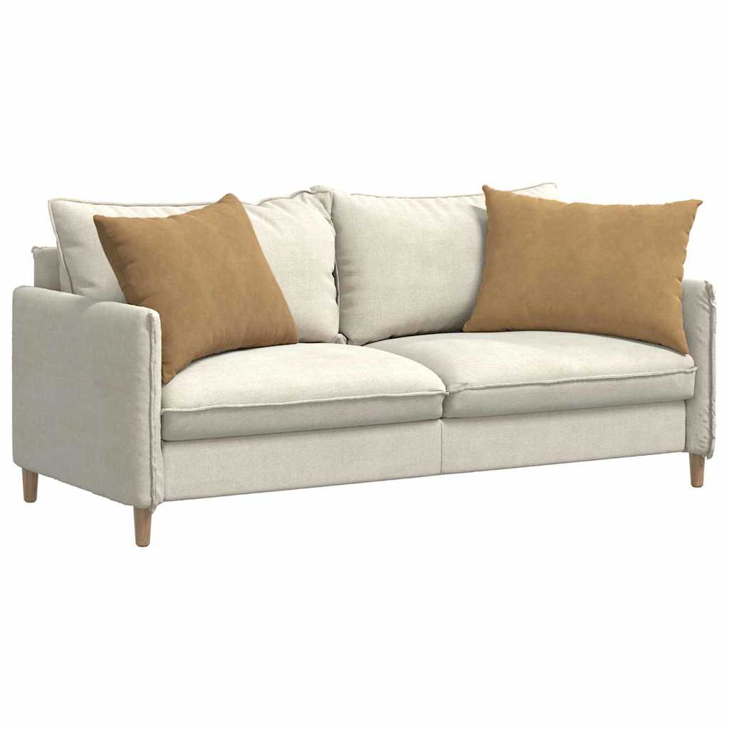 Sofakissen 2 Stück Braun 70 x 50 cm Cordstoff
