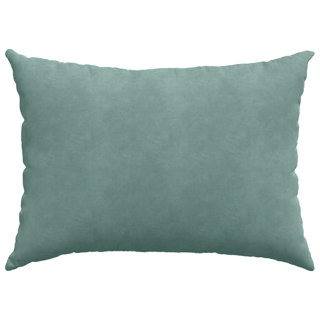 Sofakissen 2 Stück Meergrün 70 x 50 cm Cordstoff