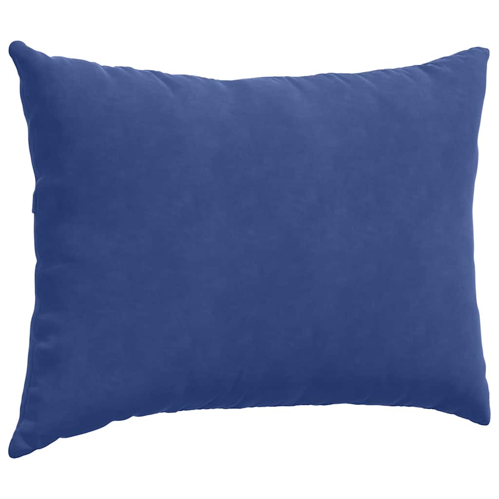 Sofakissen 2 Stück Polizeiblau 70 x 50 cm Cordstoff