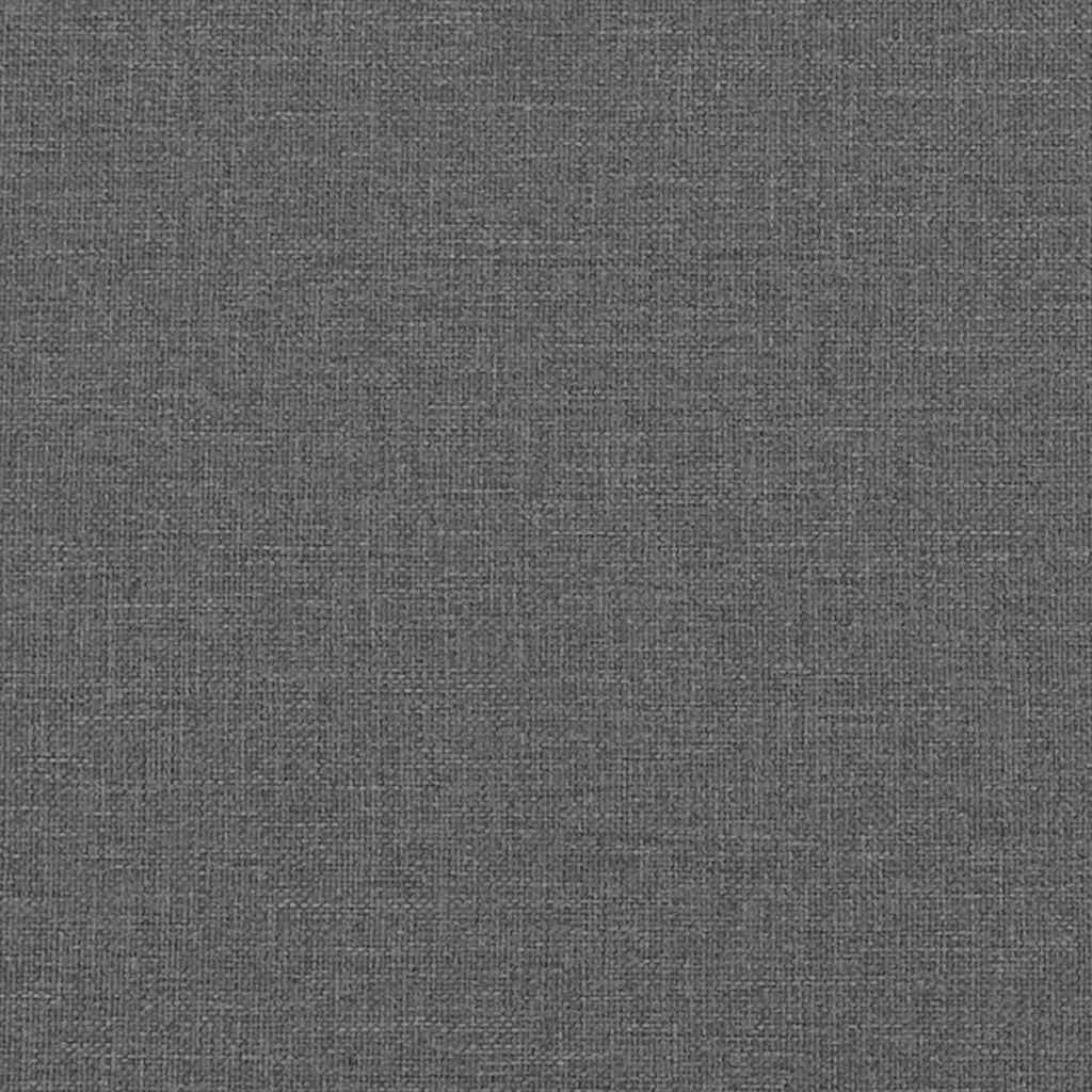 Sofakissen 2 pcs Dunkelgrau 120 x 40 cm Stoff