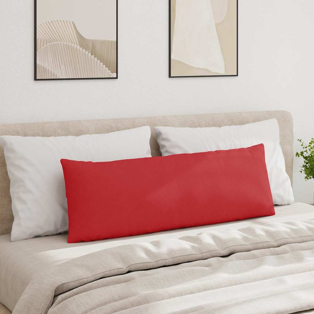 Sofakissen 2 pcs Rot 120 x 40 cm Stoff