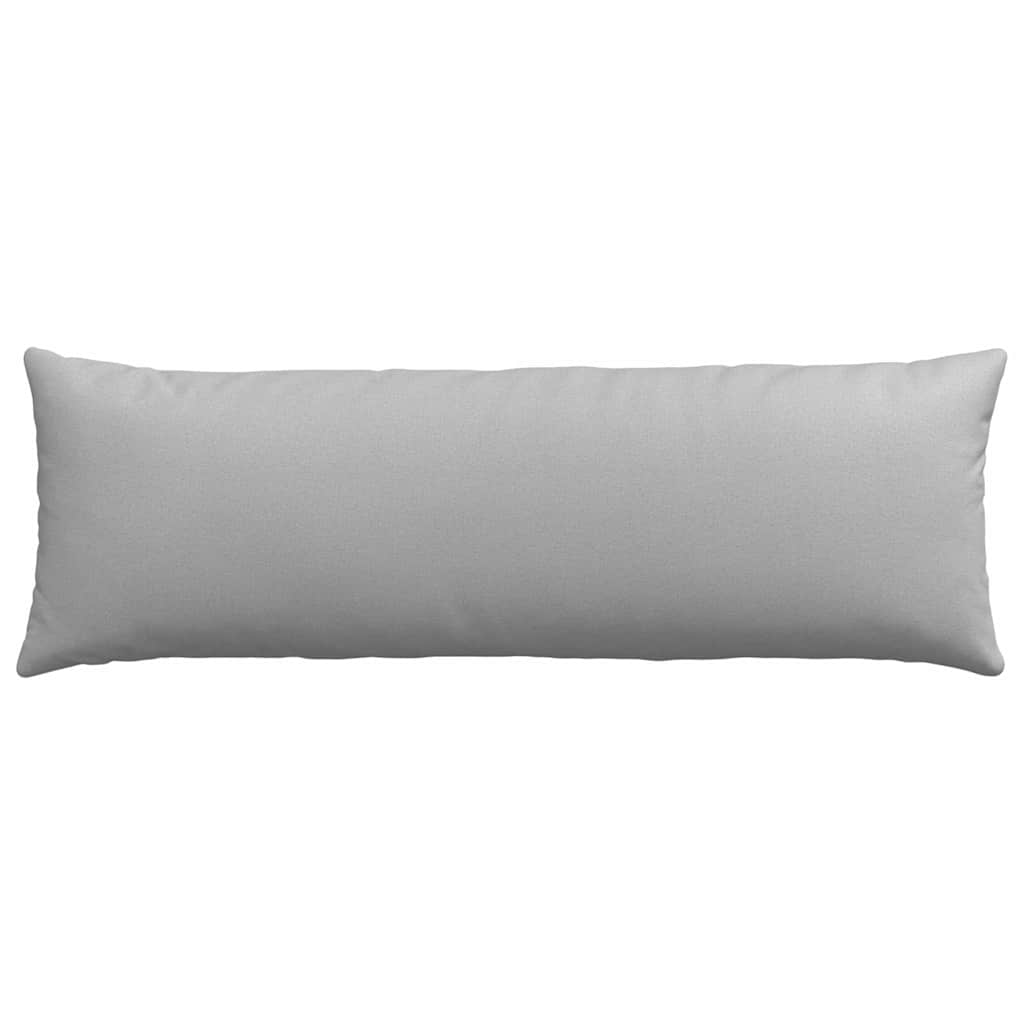 Sofakissen 2 pcs Wolkengrau 120 x 40 cm Stoff