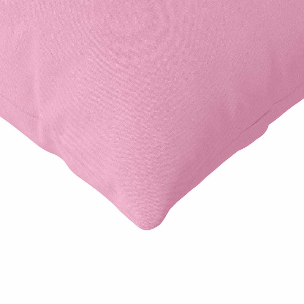 Sofakissen 2 pcs Rosa 120 x 40 cm Stoff
