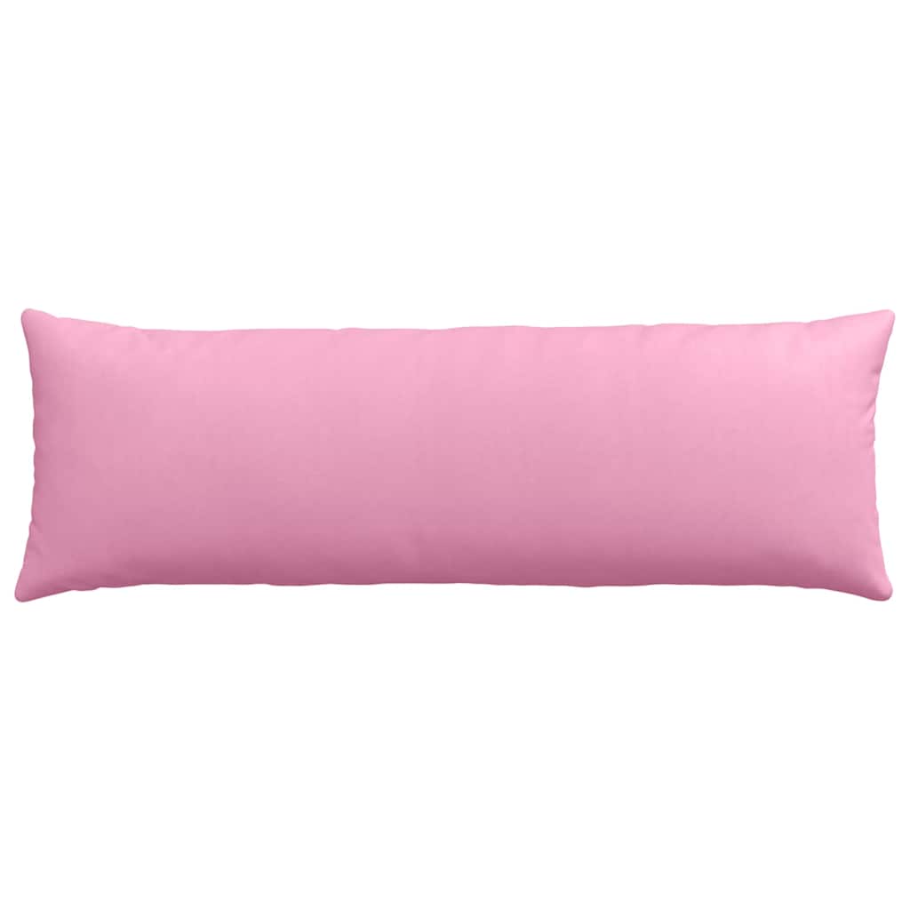 Sofakissen 2 pcs Rosa 120 x 40 cm Stoff