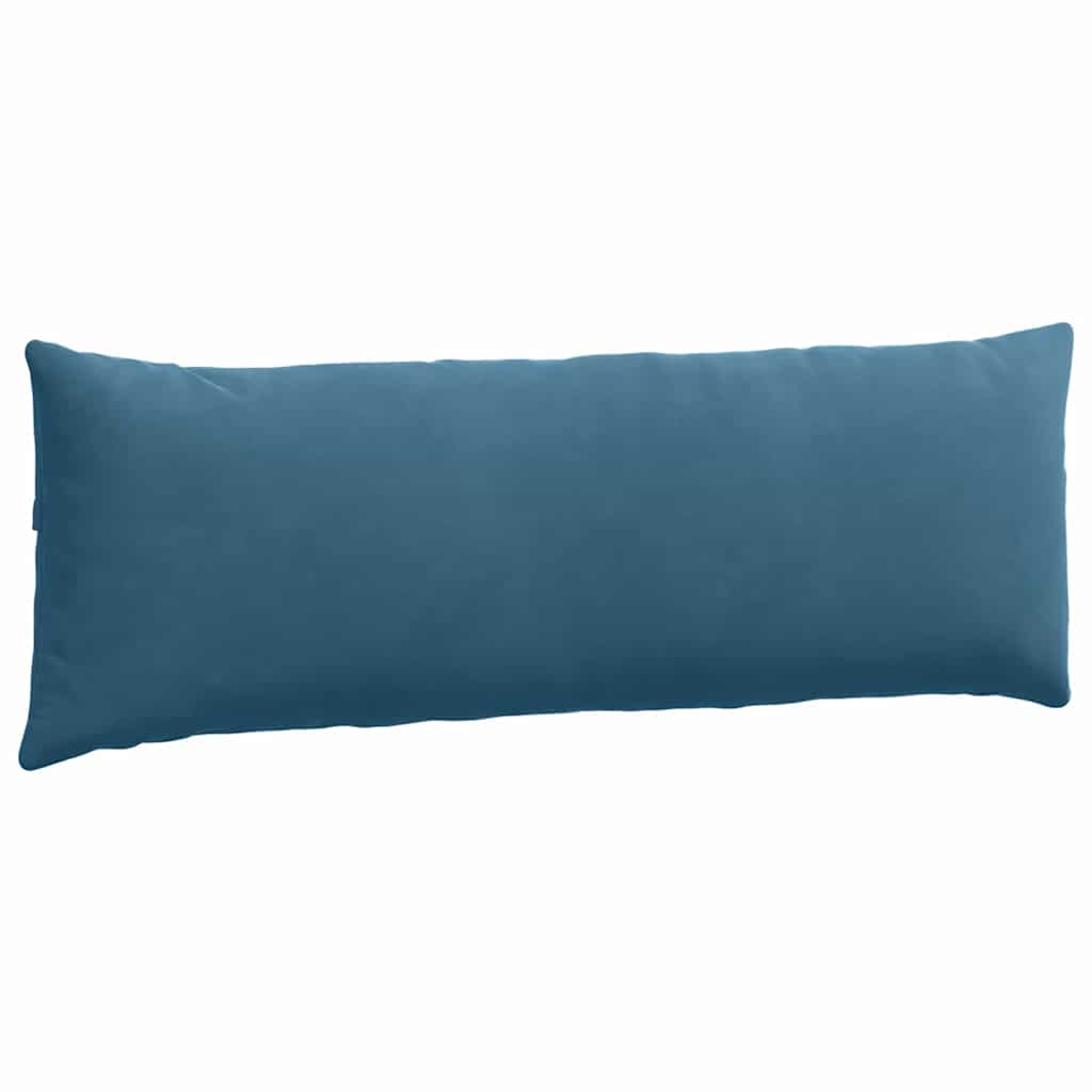 Sofakissen 2 Stück Blau 120 x 40 cm Cordstoff