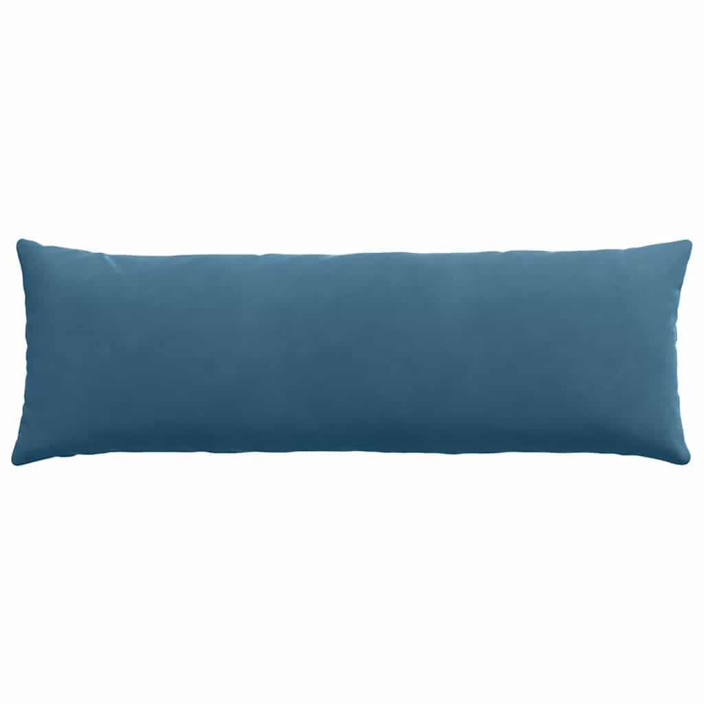 Sofakissen 2 Stück Blau 120 x 40 cm Cordstoff