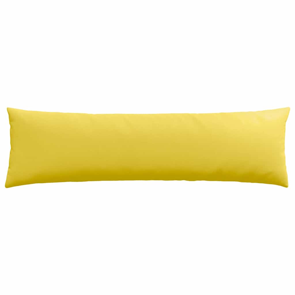 Sofakissen 2 pcs Helles Gelb 145 x 40 cm Stoff