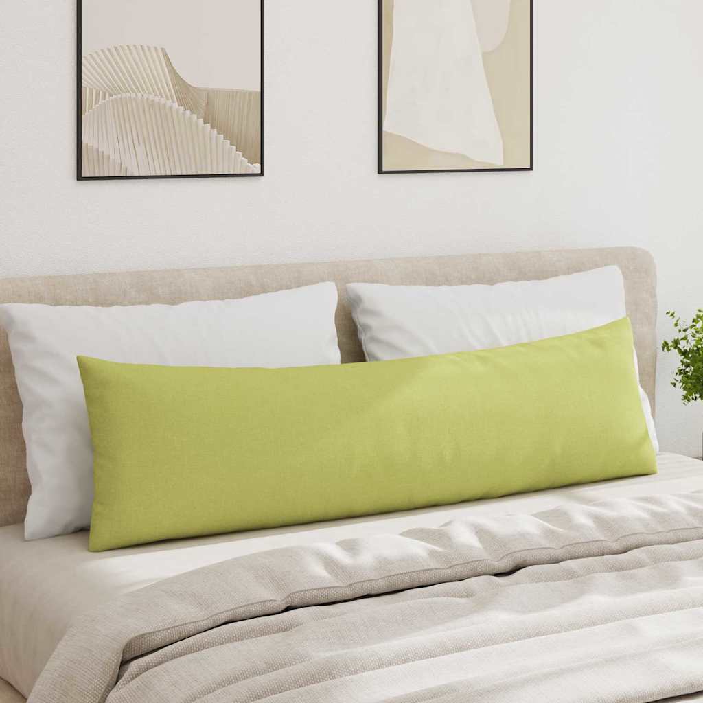 Sofakissen 2 pcs Hellgrün 145 x 40 cm Stoff