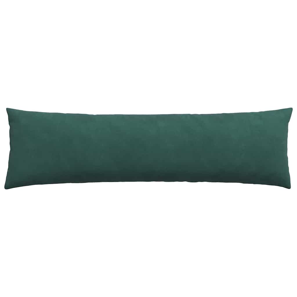 Sofakissen 2 Stück Dunkelgrün 145 x 40 cm Cordstoff