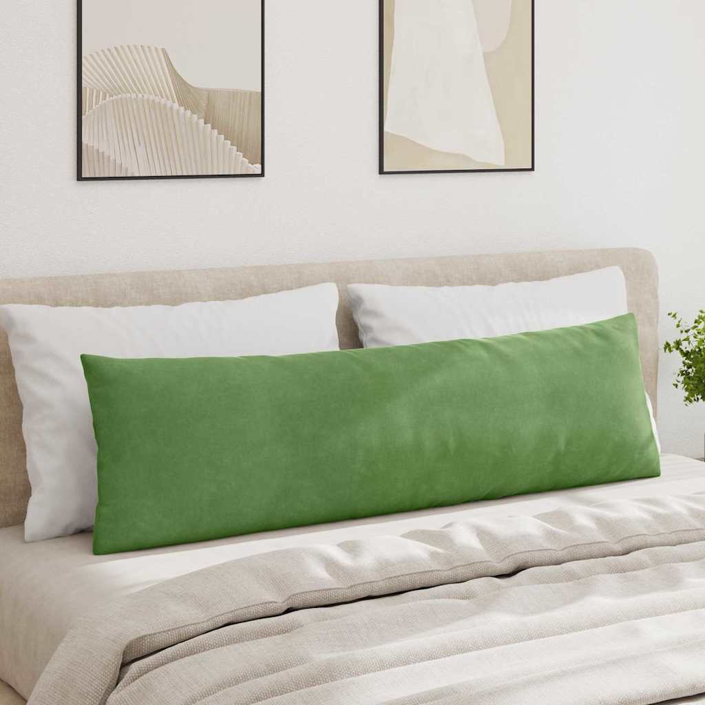 Sofakissen 2 Stück Hellgrün 145 x 40 cm Cordstoff