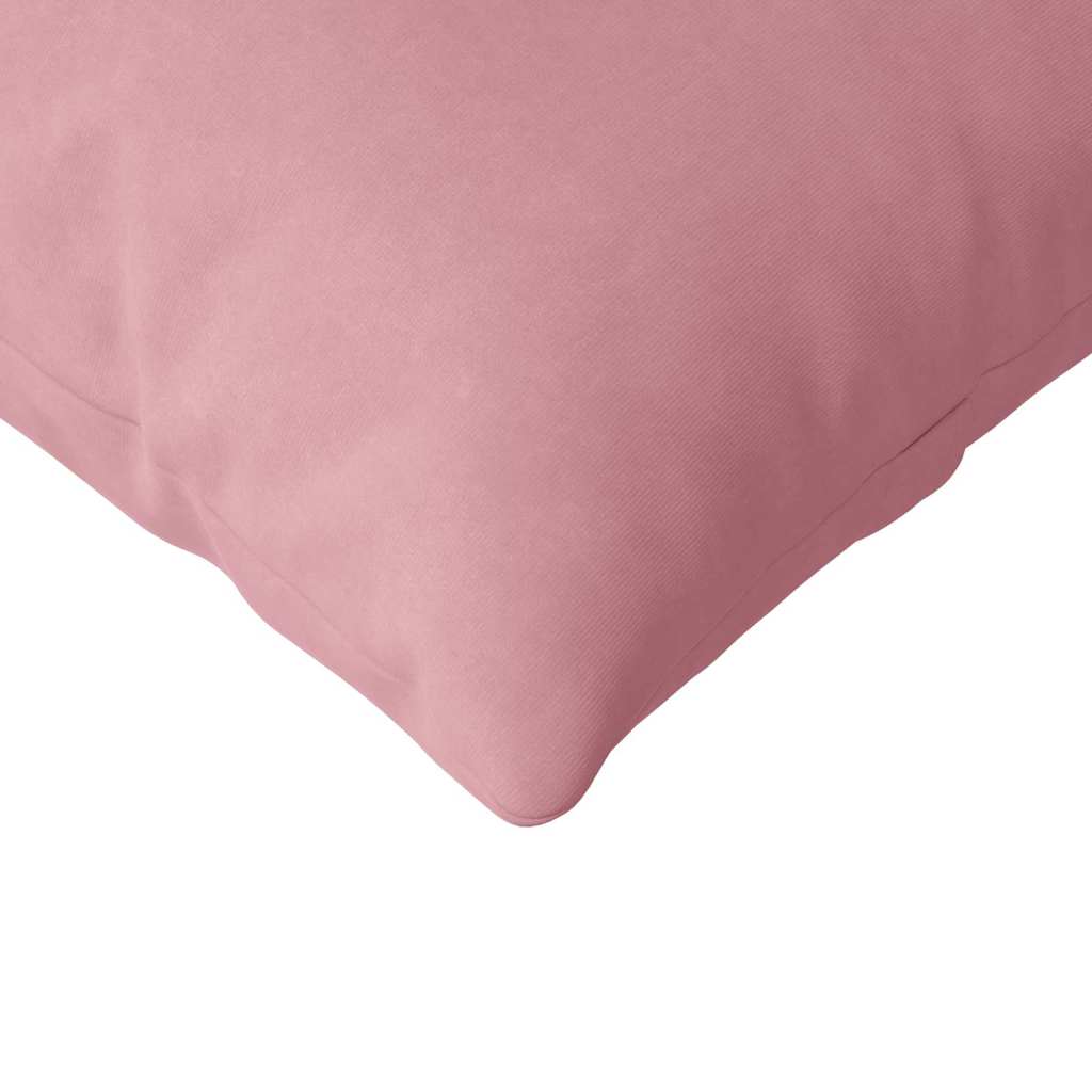Sofakissen 2 Stück Rosa 145 x 40 cm Cordstoff