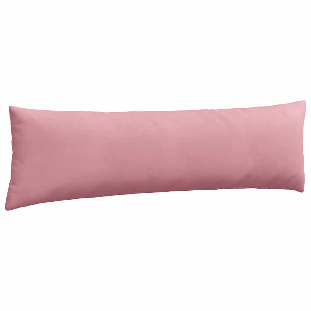 Sofakissen 2 Stück Rosa 145 x 40 cm Cordstoff