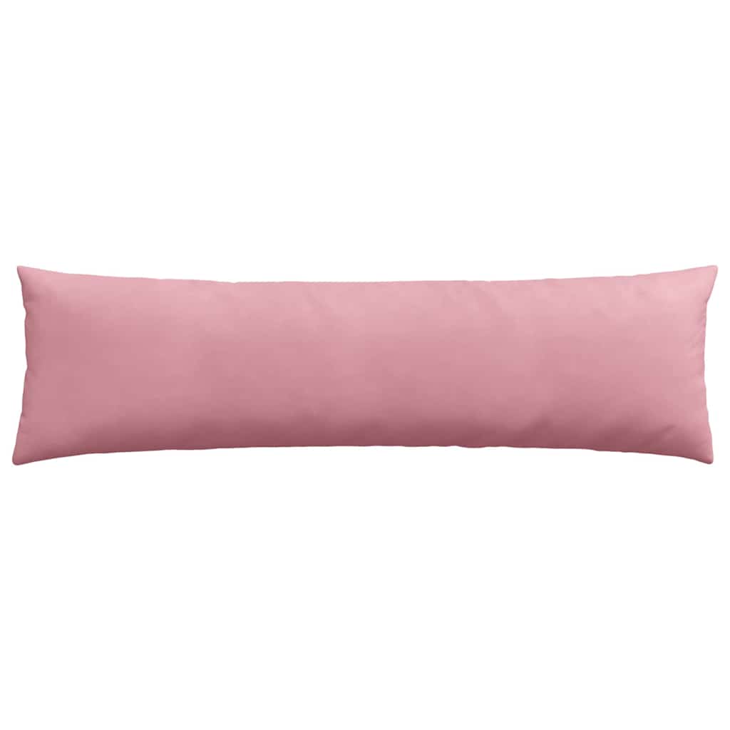 Sofakissen 2 Stück Rosa 145 x 40 cm Cordstoff